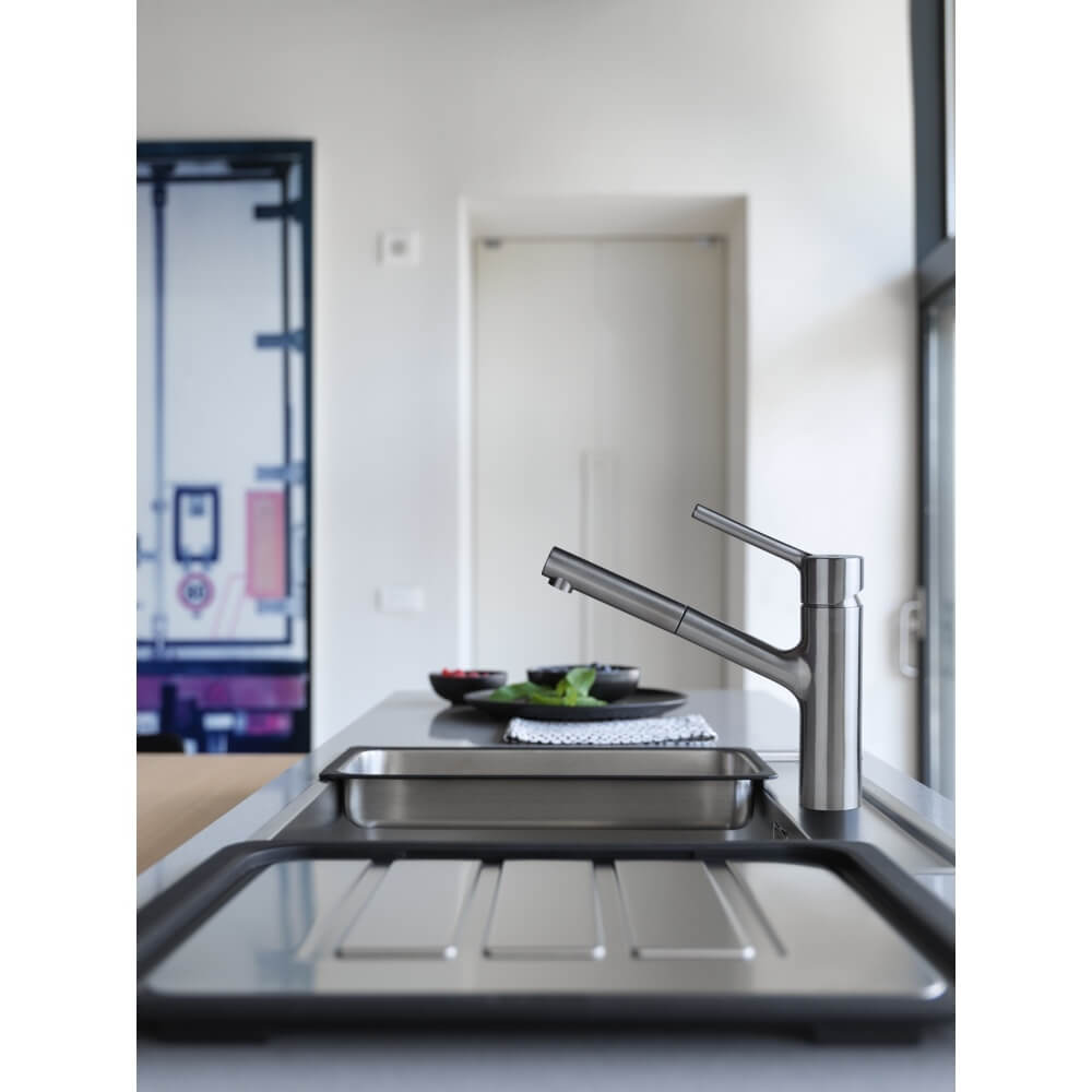 Franke Armatur Taros Neo mit ausziehbarer Brause