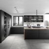 Nobilia Senso Designküche mit Insel Schwarz